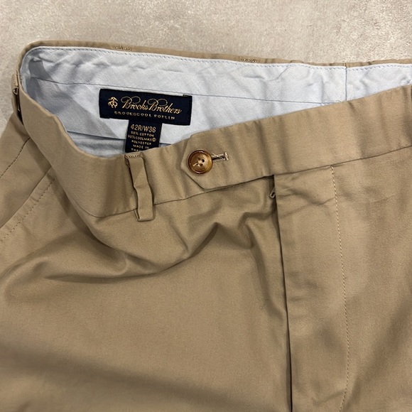 Brooks Brothers tan pants size 42r - Picture 3 of 4